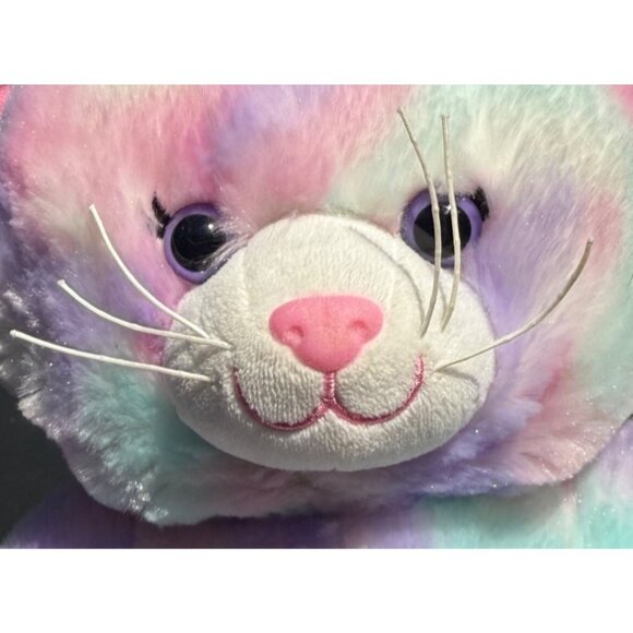 Build A Bear Plush Calico Cat Teddy Stuffed Toy Support Security Pillow Pet - Picture 8 of 16